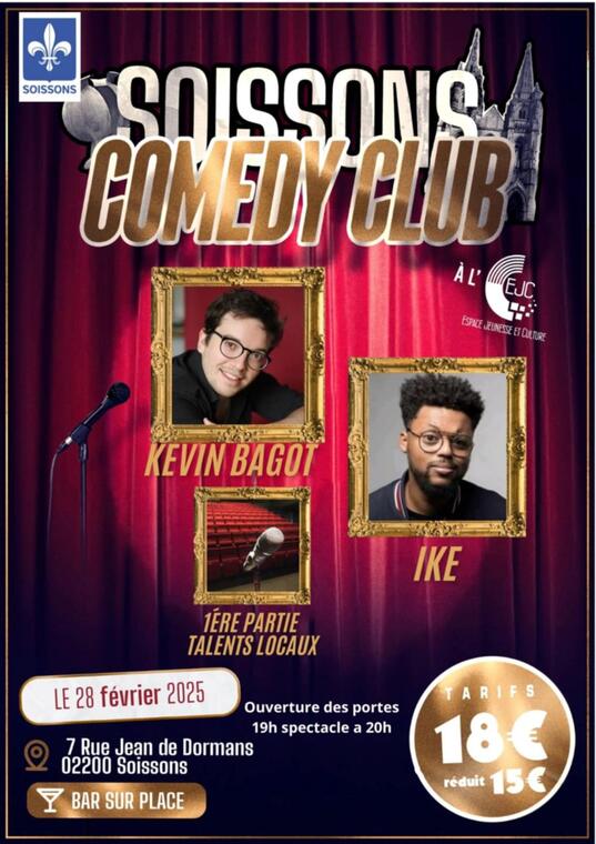 Soissons Comedy Club 28.02.25