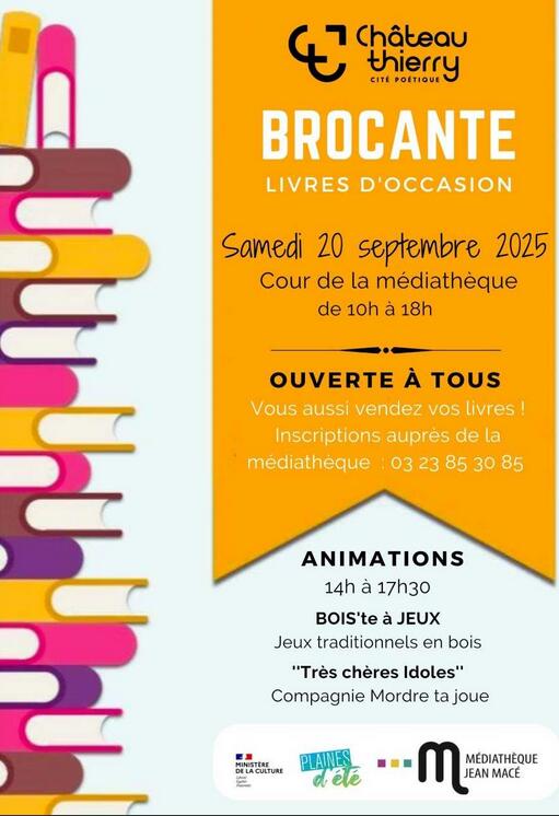 brocante livres anciens
