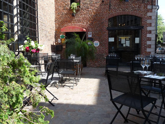 Le Lion Bossu - Terrasse