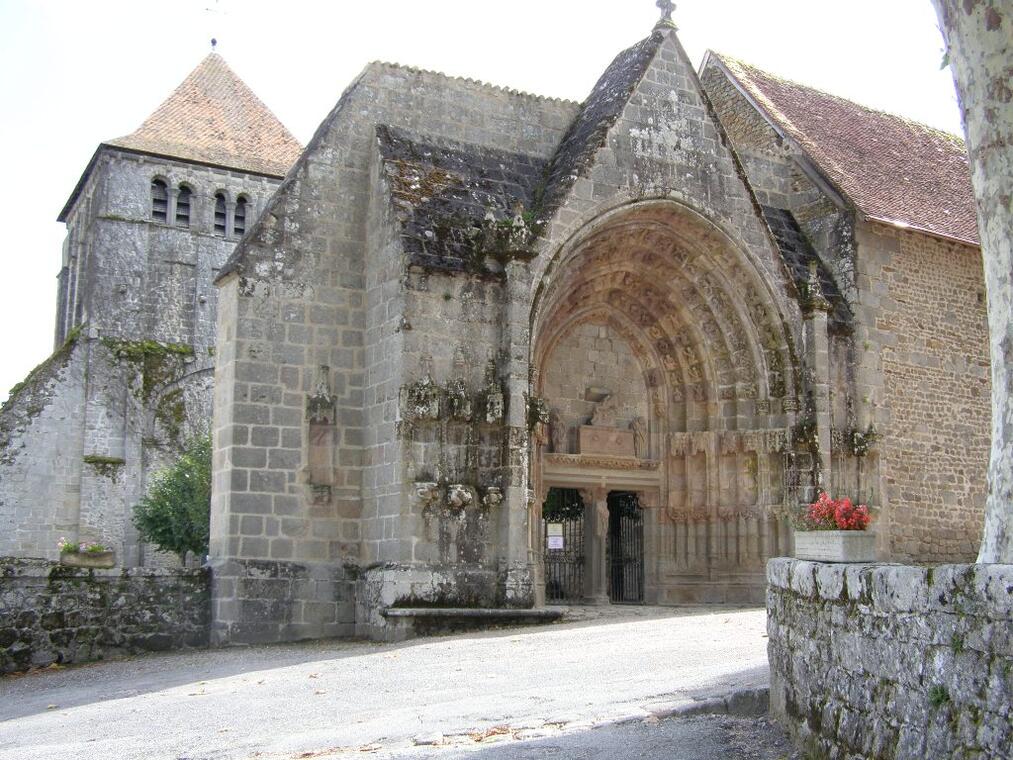 Eglise romane du Moutier d'Ahun, Creuse© ADRT23_1