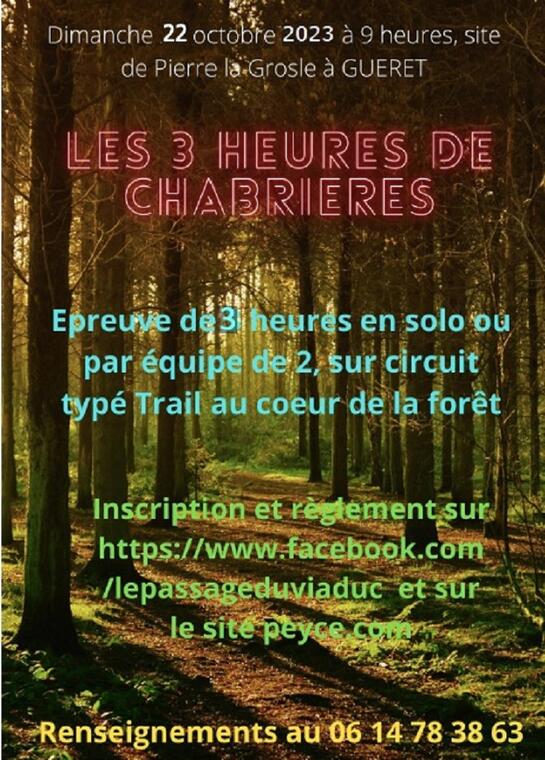 3 heures de Chabrières