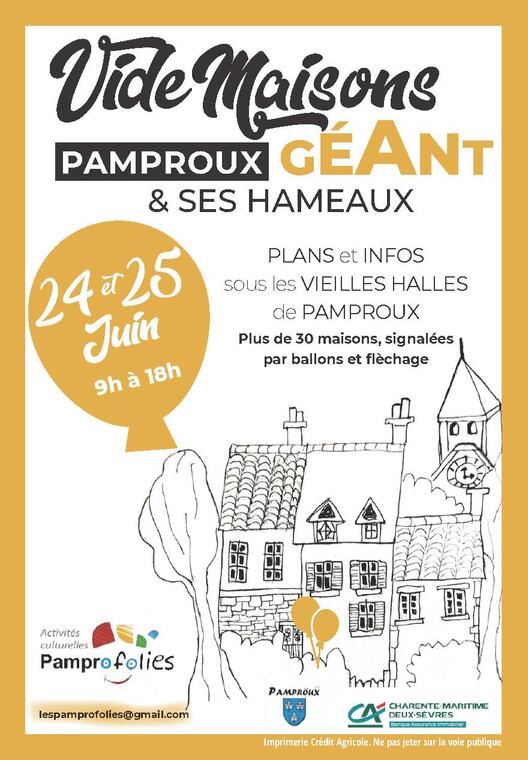 Vide Maisons Géant Pamproux