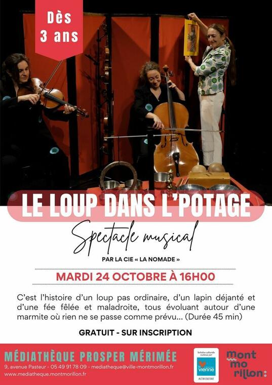 Spectacle  « Un loup dans l’potage »_1