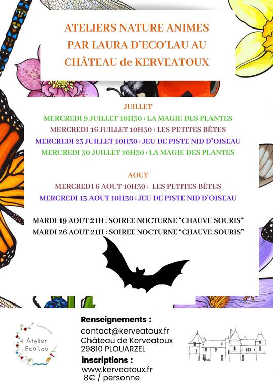 flyer ateliers nature
