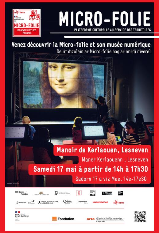 affiche Micro-Folie Fête de la Bretagne