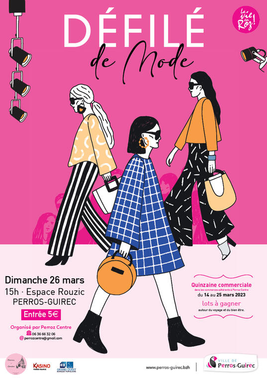 AfficheDéfilé de mode