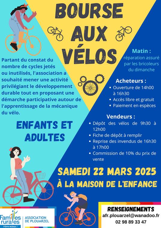 Bourse aux vélo 2025