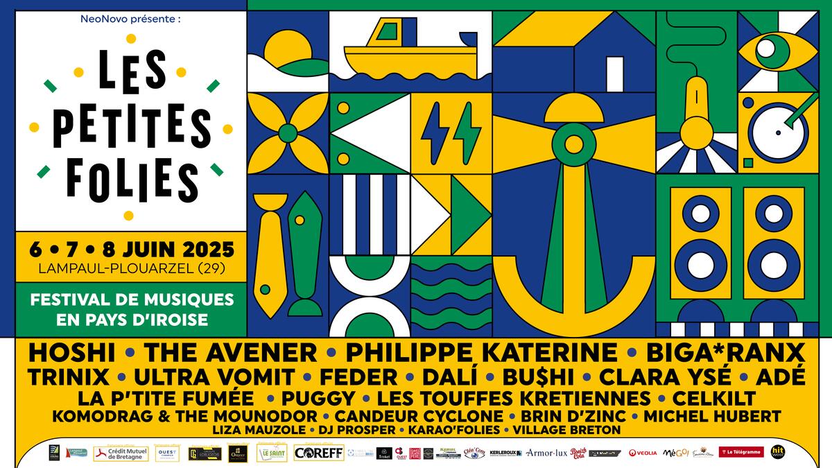 Affiche Petites Folies Iroise 2025
