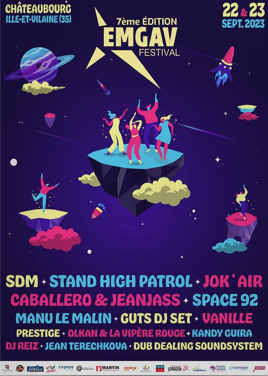 FESTIVAL EMGAV à Châteaubourg 22 et 23 septembre