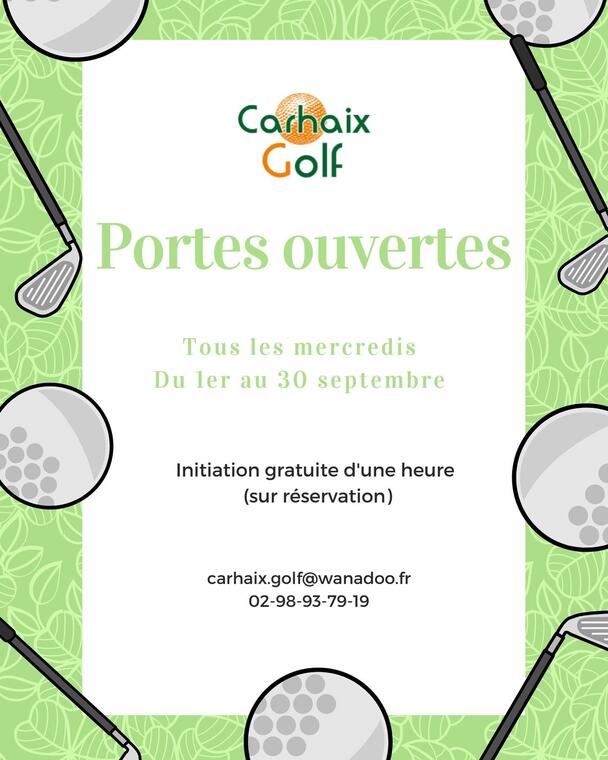 Golf portes ouvertes