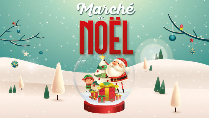 Image marché de Noël
