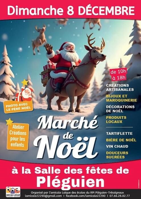 Marché de Noël de Pléguien