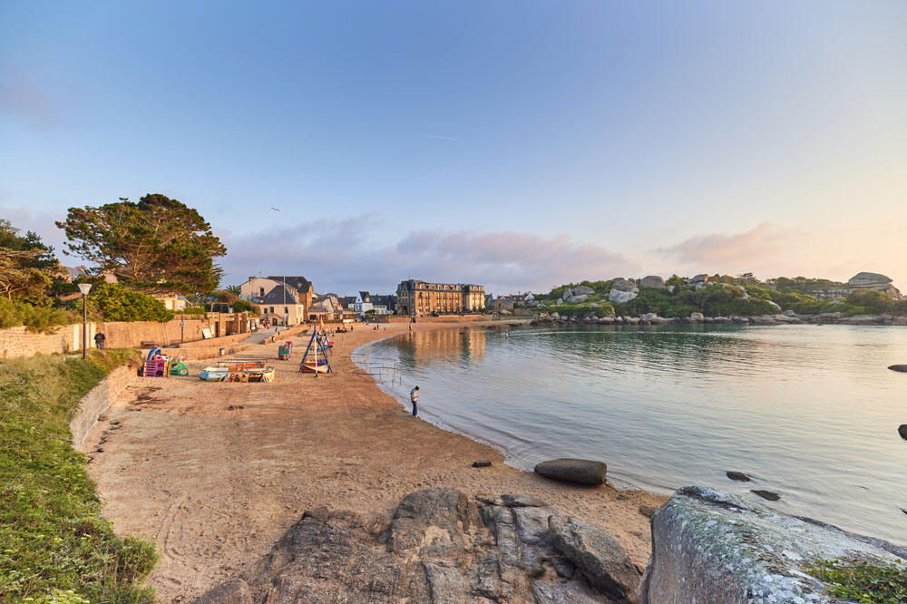 Plage de Saint-Guirec, Ploumanac'h