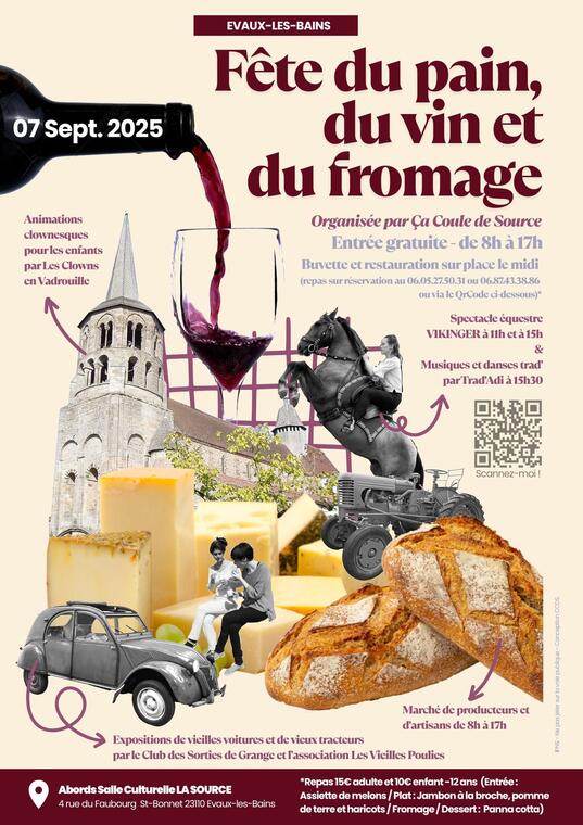 affiche fête du pain