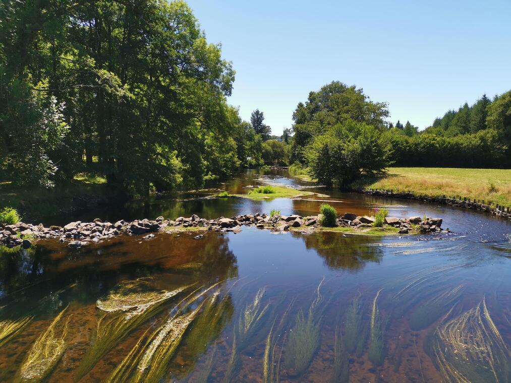 Vallée du thaurion à Bourganeuf