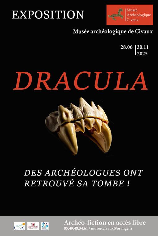 Affiche expo DRACULA red