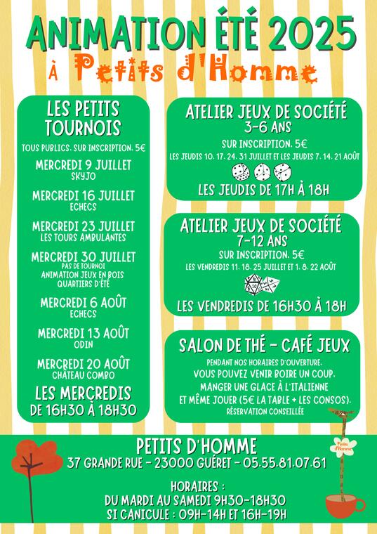 Animation Petits d'Homme