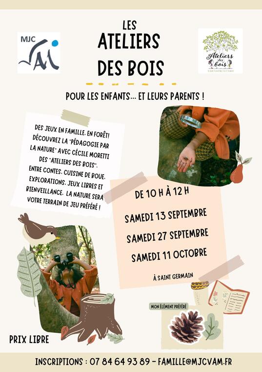 Ateliers pédagogie de la nature