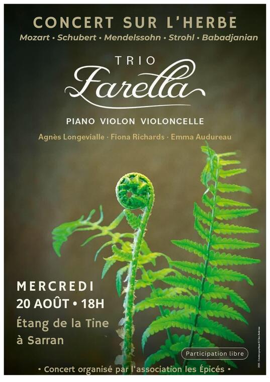 Concert Trio Farella - Sarran 19 corrèze - mercredi 20 aout 2025 - 3