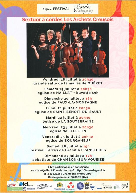 Concert cordes et compagnies
