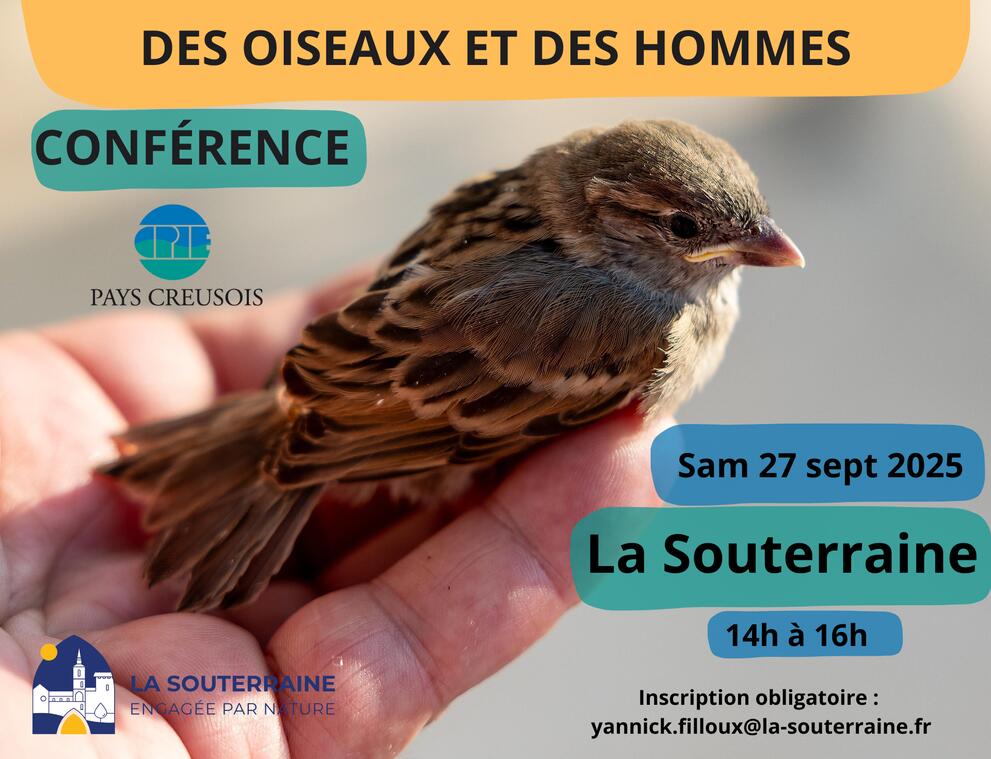 Conférence Des oiseaux et des hommes - 48h Nature