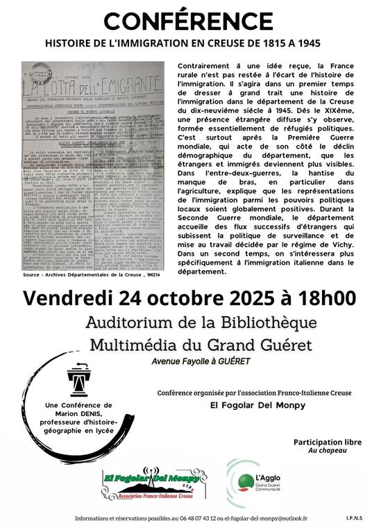 Conférence immigration