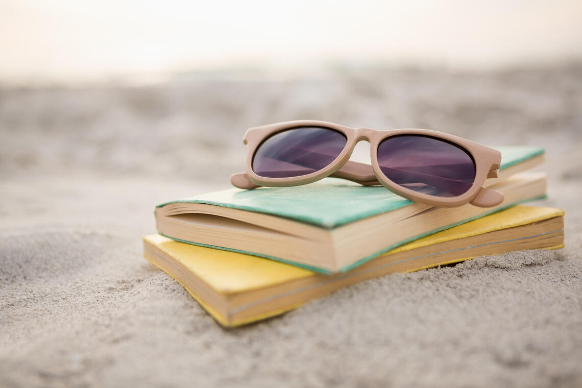 Exposition livres en vacances