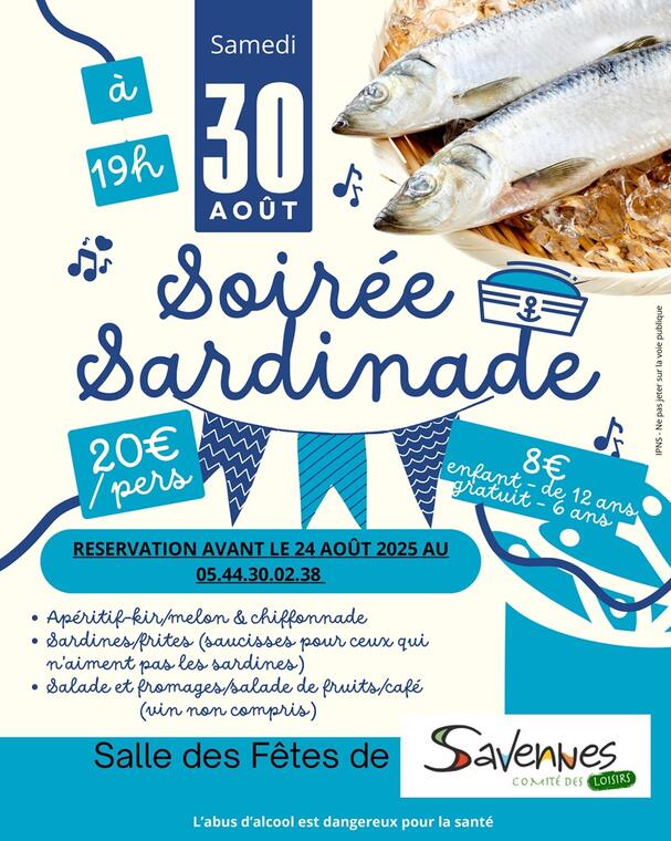 FLYER SARDINADE 2025