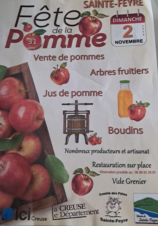 Fête de la pomme Ste Feyre