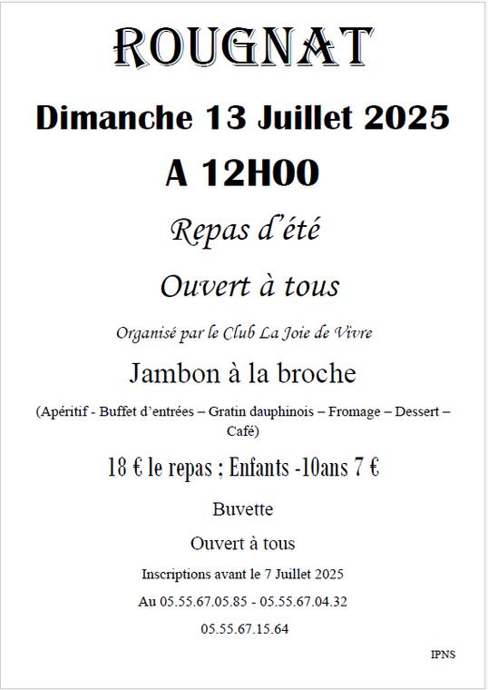 Fete été Joie de vivre