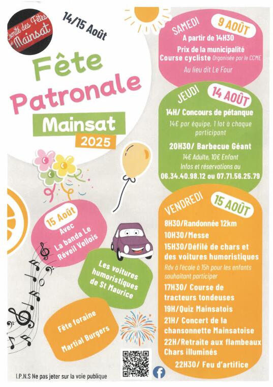 Fête patronale