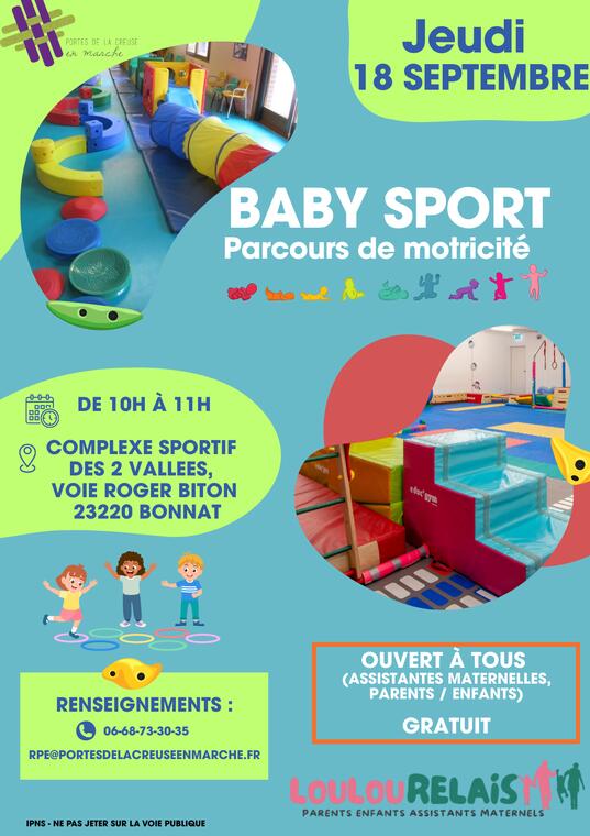 Flyer  BABY GYM RPE - 1