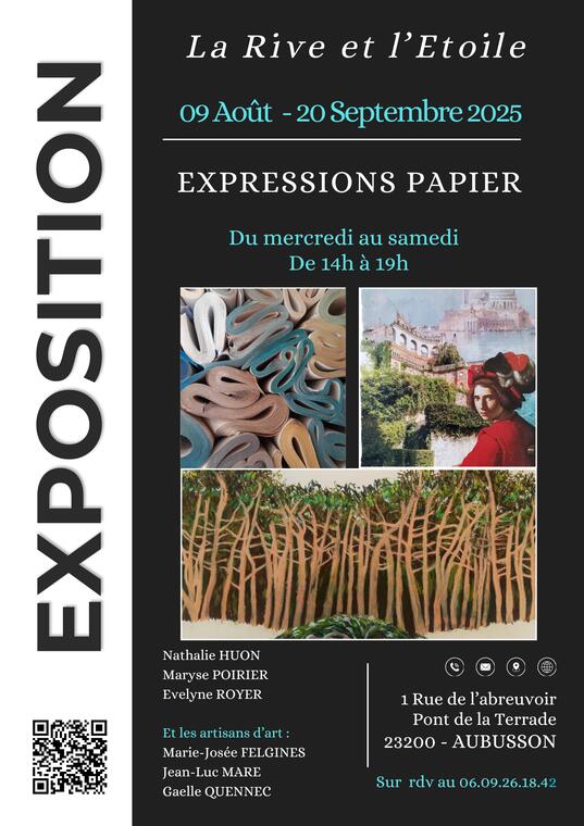 Affiche Expressions Papier