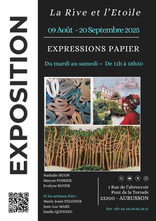 Affiche Expressions Papier