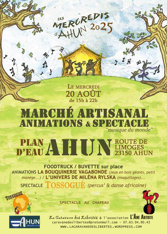 Les Mercredis d'Ahun - 20 AOÛT