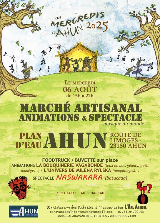 Les Mercredis d'Ahun - 06 AOÛT