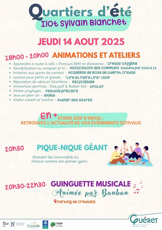 QUARTIERS D'ETE 2025  14-08