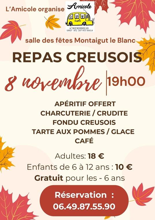 Repas Creusois