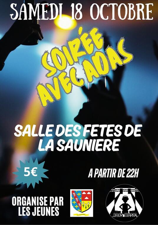 Soirée La Sauniere avec ADAS
