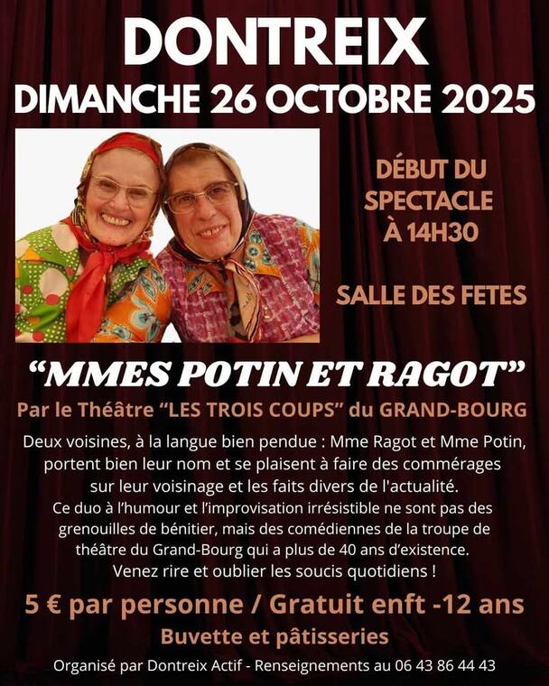 Spectacle Potin et Ragot