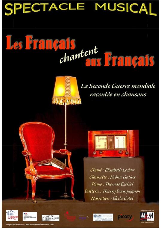 Spectacle les Français chantent aux Français