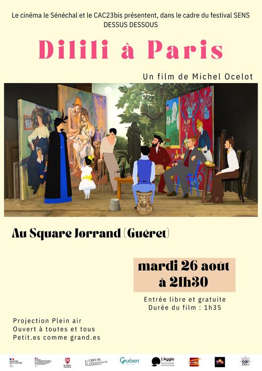Affiche ciné plein air CAC23bis