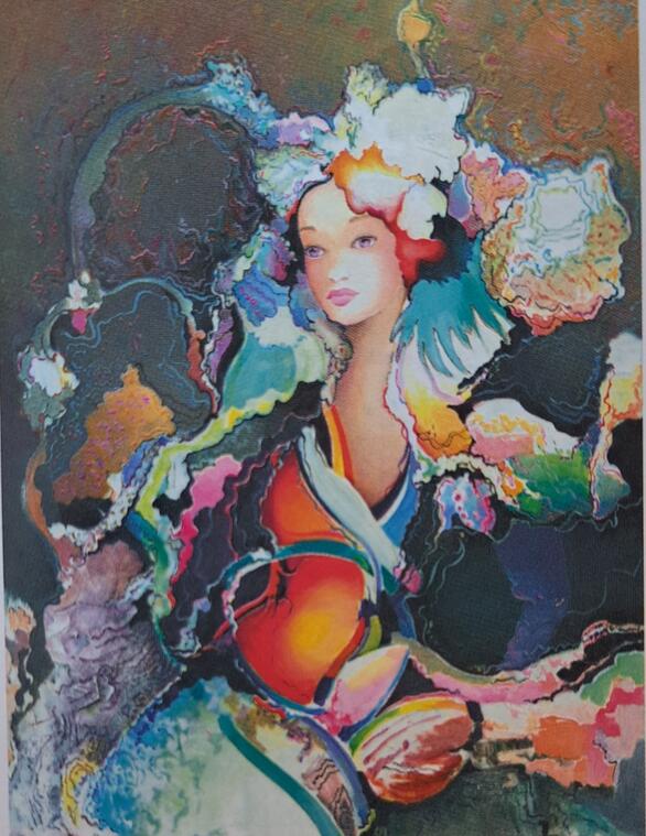affiche expo danielle Raspini