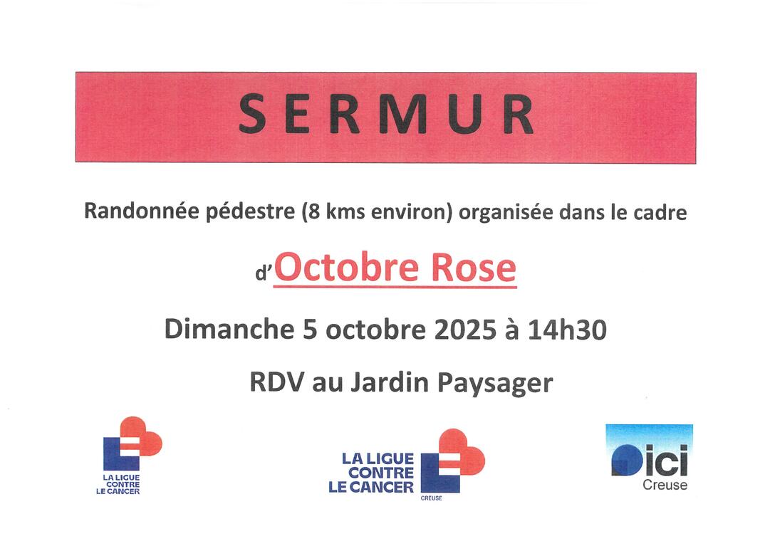 randonnée octobre Rose
