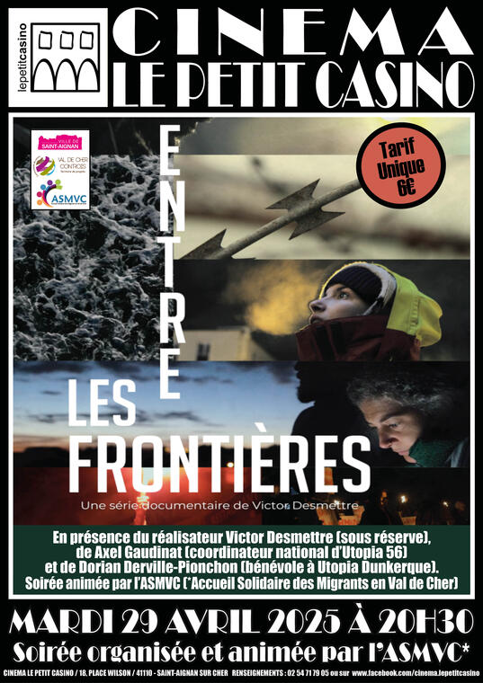 Affiche ''Entre les Frontières(s)''