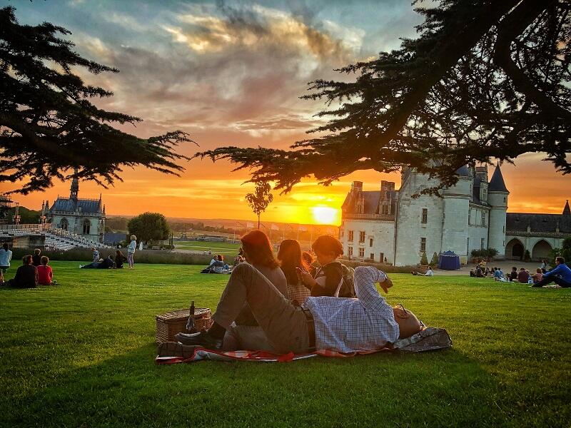 Pique-nique panoramique - Château royal d'Amboise