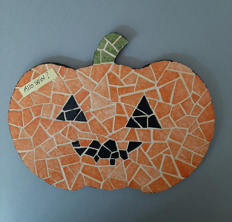 atelier mosaïque Halloween