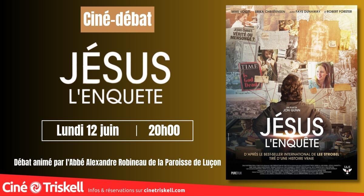 Ciné-débat Jésus l'enquête 12 juin