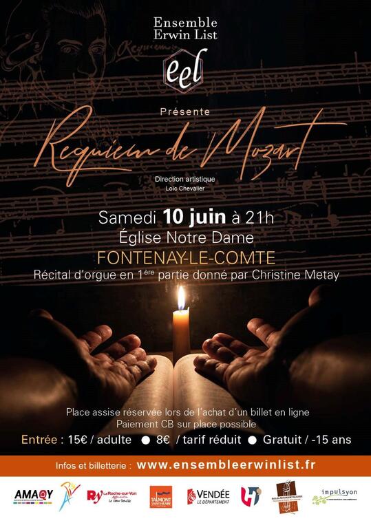 ENSEMBLE ERWIN LIST - Requiem de Mozart-FLYER Fontenay