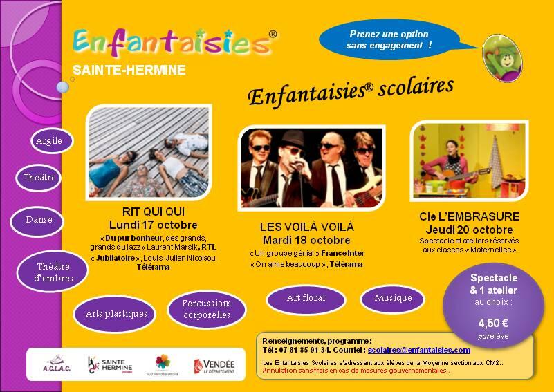 Enfantaisies Scolaires 2022 info Internet Juin 2022